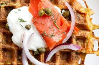 Gewafelde Groente Latkes (niet frituren!)