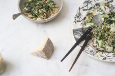 Salade van Lacinato Boerenkool en Pecorino